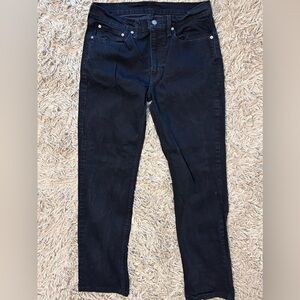 Levi’s 514 34X32 black denim jeans